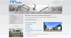 Desktop Screenshot of menke-gmbh.de